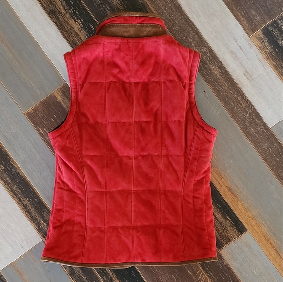 LONE PINE LEATHER VEST SZ M - Picture 12 of 15